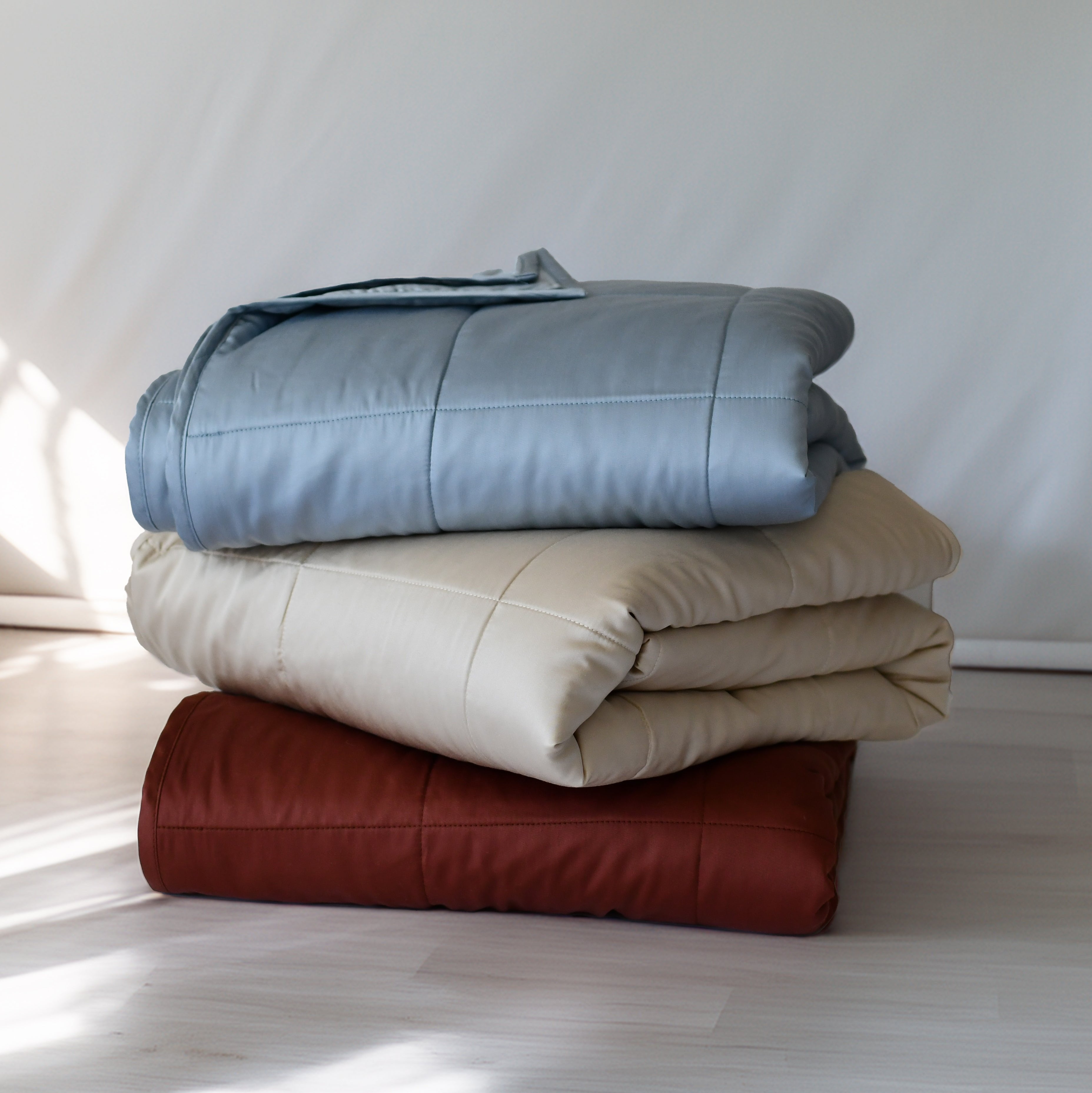 Eucalypso CloudWeight Box Stitch Quilt