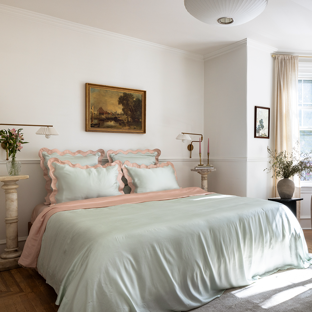 Eucalypso Scalloped Pillowcases (Set of 2)