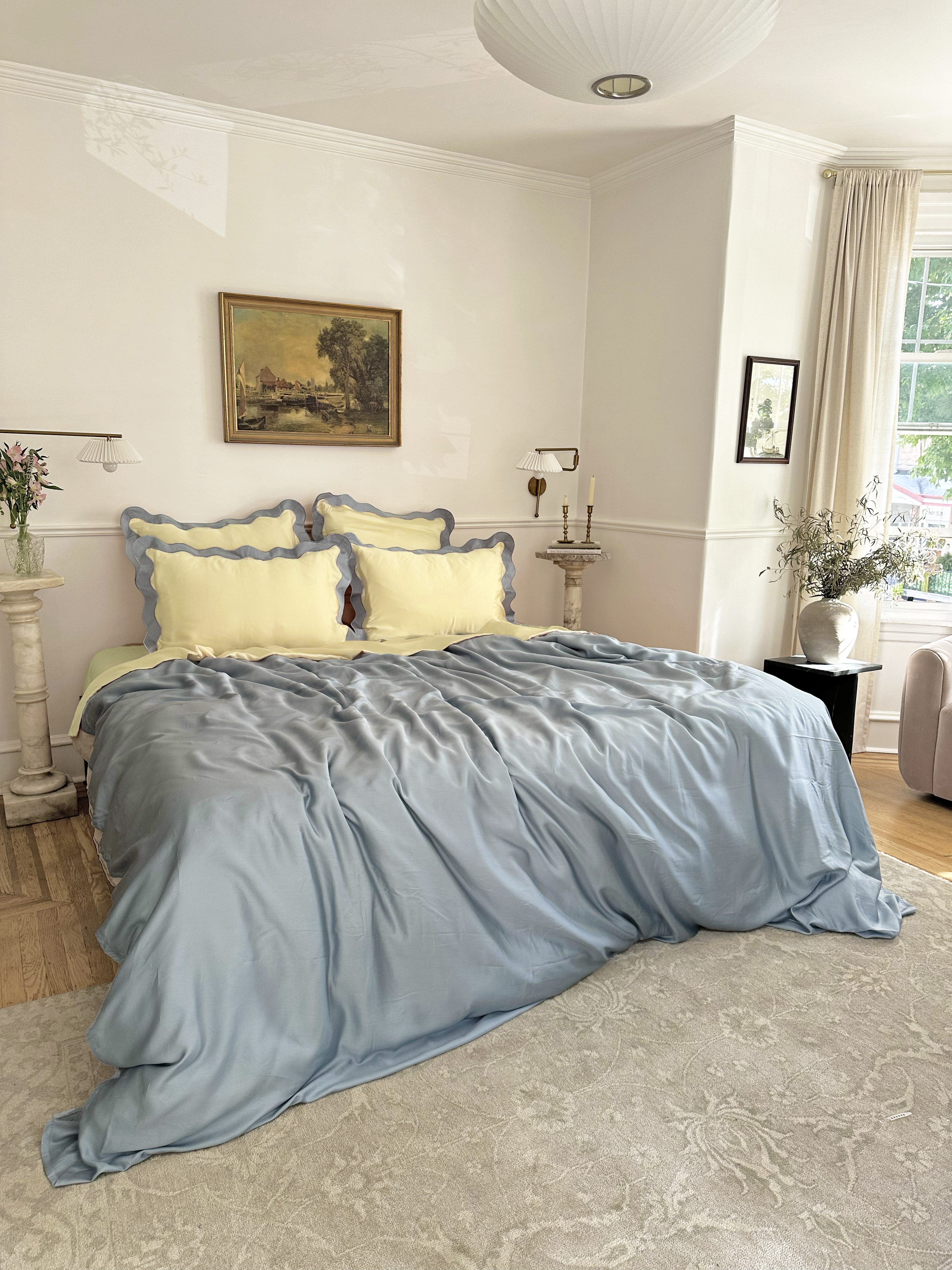 Eucalypso Scalloped Pillowcases (Set of 2)