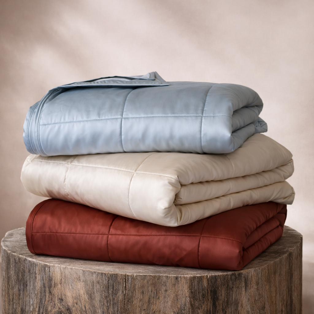 Eucalypso CloudWeight Box Stitch Quilt