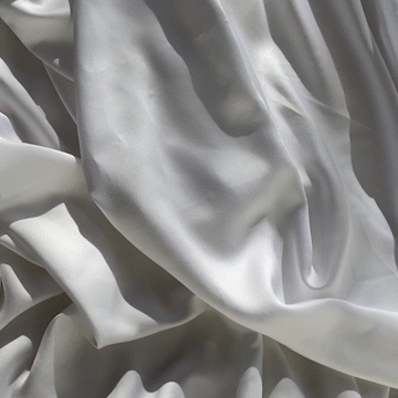Video showcasing the silky soft texture of eucalyptus tencel sheets in white